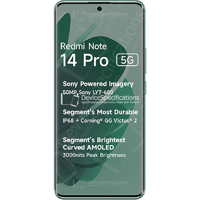 Redmi Note 14 Pro 5G India